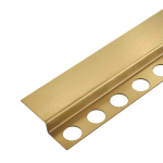 Balneo Listwa spadkowa podłogowa czołowa 130 cm złota