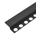 Balneo Listwa spadkowa podłogowa czołowa 130 cm czarna