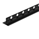 Balneo Listwa spadkowa do szkła prawa 120 cm czarna