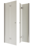 Składana Kabina Prysznicowa 80x80 Przejrzysta FOLDEX szkło 6mm