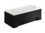 Obudowa wanny 170x75 (CZARNA) 52 cm
