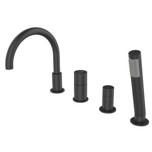 BATERIA WANNOWA CZTEROOTWOROWA  OVE BLACK 