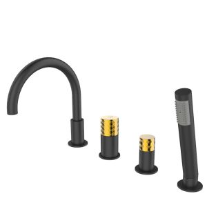 BATERIA WANNOWA CZTEROOTWOROWA OVE BLACK GOLD   