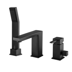 Bateria wannowa 3 - otworowa CARO CZARNA