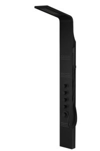 Panel prysznicowy Corsan KASKADA Termostat Czarny