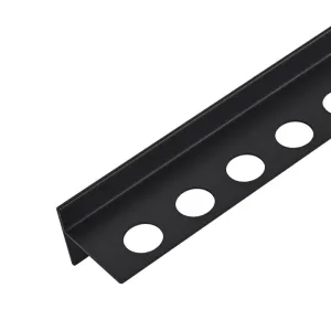 Balneo Listwa spadkowa podłogowa lewa 120 cm czarna