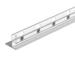 Balneo Listwa spadkowa do szkła prawa 170 cm inox