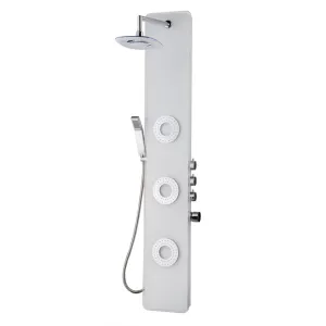 Panel prysznicowy TORE WHITE