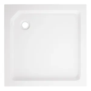 Brodzik kwadratowy 80x80 głebokość 4 cm