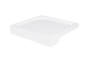  Brodzik kwadratowy VICTOR uniwersalny NISKI 80x80 