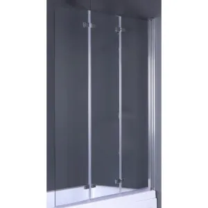 Szklany parawan nawannowy wannowy 3 skrzydłowy 3 elementowy