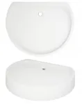 Brodzik 100x80 przyścienny 16 cm