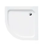 Brodzik półokrągły 80x80 ALEX głebokość 4 cm