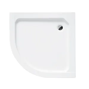Brodzik półokrągły 80x80 ALEX głebokość 4 cm