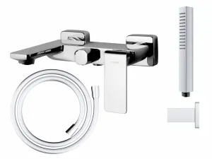 Zestaw wannowo prysznicowy Corsan CMZ055 Trino chrom