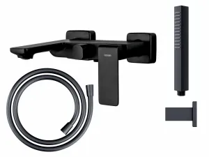 Zestaw wannowo prysznicowy Corsan CMZ056 Trino czarny
