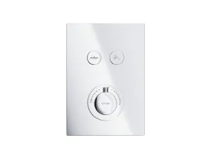 Prysznicowa bateria podtynkowa  Corsan BT02CH chrom z termostatem