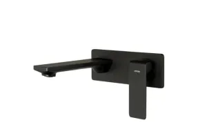 Bateria umywalkowa podtynkowa Corsan CMB7115BL Trino czarna