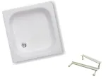 Brodzik akrylowy 70x70 kwadratowy głębokośc 15 cm