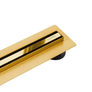 Slim & Low ProLine Mirror Gold Odpływ liniowy 60 cm złoty lustrzany