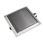 Balneo SQ-Drain Odpływ kwadratowy 15 x 15 cm dwustronny ze stali nierdzewnej szczotkowanej