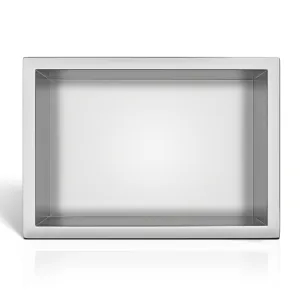 WALL-BOX ONE Inox Półka wnękowa ze stali nierdzewnej 30x20x10 cm