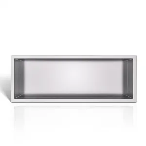 WALL-BOX ONE Inox Półka wnękowa ze stali nierdzewnej 60x20x10 cm