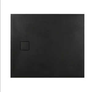 Brodzik Sea-Horse SOFIA NEO STONE prostokątny 120x90 wysokość 2,6cm CZARNY