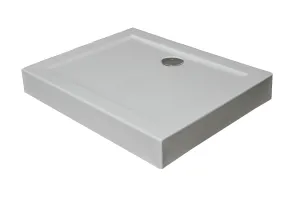 Brodzik Sea-Horse REN I prostokątny 120x80 wys. 12,5cm BIAŁY