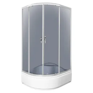 Kabina prysznicowa Katia 100×80 (prawa z brodzikiem)